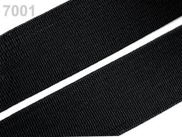 Gummiband Schwarz 2 cm Breite